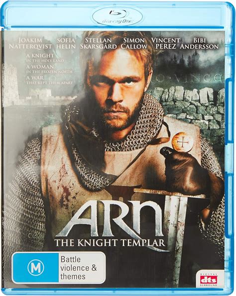 Arn The Knight Templar Br Blu Ray Stellan Skarsgard Simon Callow