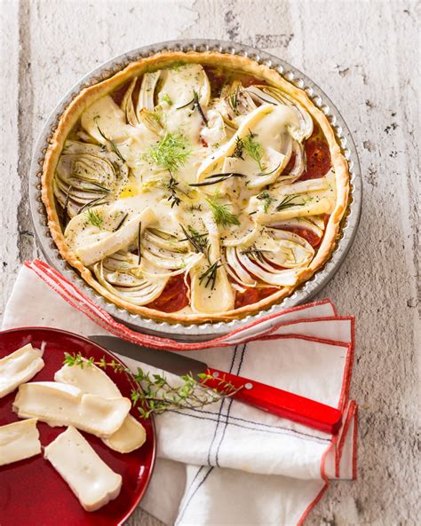 Recette Tarte Aux Reblochon Tomate Et Fenouil Marie Claire