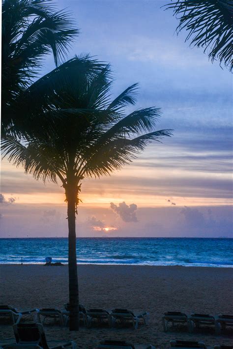 Horizon 4K Sea Playa Del Carmen No People Nature Tranquil Scene