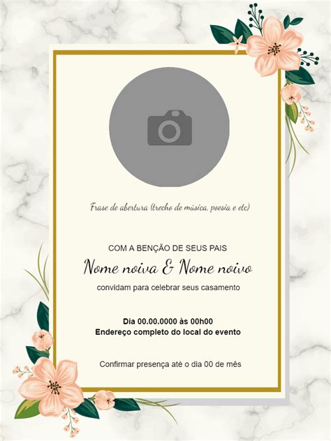 Criar Convite Online Para Casamento