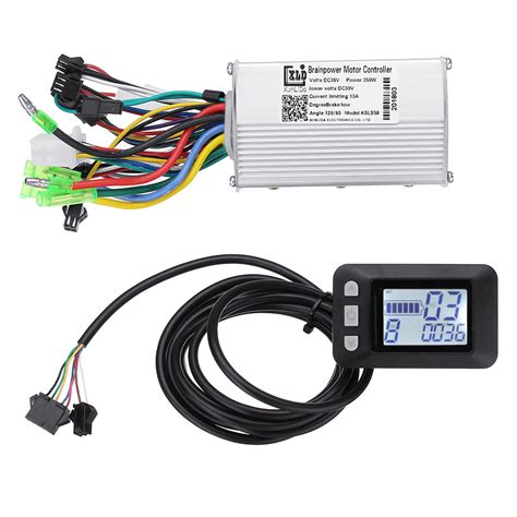 24v36v48v60v 250w350w Lcd Brushless Motor Controller Battery Speed