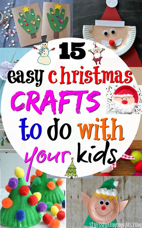 15 Easy And Fun Christmas Crafts To Do With Your Kids