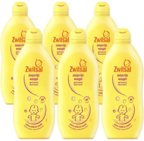 Zwitsal Zeepvrije Wasgel XXL Voordeelverpakking 6 X 700 Ml Bol