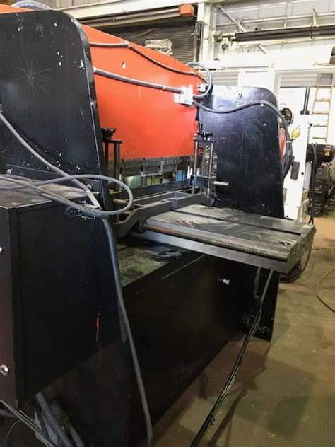 A SMS Stock Brake Press 40 Ton Promecam Hydraulic 4 Steel