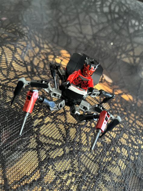 Spider-leg Darth Maul : r/legostarwars