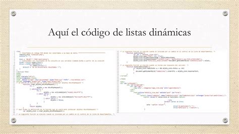 Lista de selección dinámica desde my sql hacia php con pdo PPT