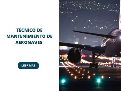 T Cnico De Mantenimiento De Aeronaves Qu Es Y Que Hace