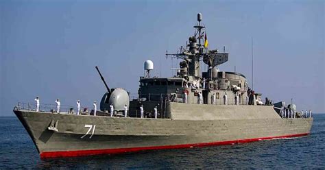 Iran Deploys Alborz Warship In Red Sea Amidst Escalating Tensions