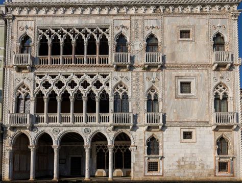 Ca D Oro Palace On Grand Canal The Seat Of The Galleria Giorgio