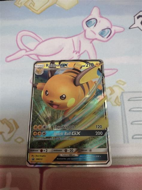 Raichu Gx Sm Black Star Promo Hidden Fates Pok Mon Tcg Values Mavin