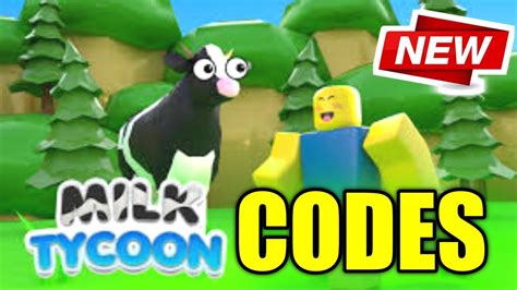 NEW Milk Tycoon Codes September 2022 Working Roblox Milk Tycoon