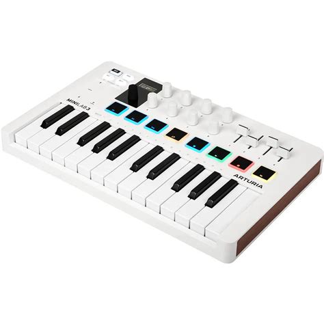 Arturia MiniLab 3 - 25 key MIDI Controller – White Edition - Pro Audio