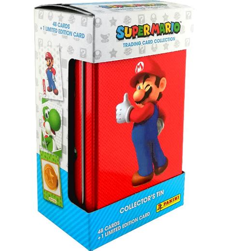 Panini Super Mario Trading Cards Mega Tin Rojo Stickerpoint