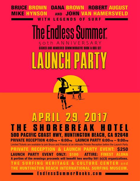 The Endless Summer 50th Anniversary Launch Party Juice Magazine