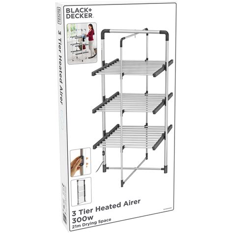 Black and Decker 3 Tier Heated Airer