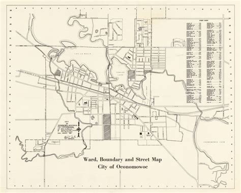 Oconomowoc Map