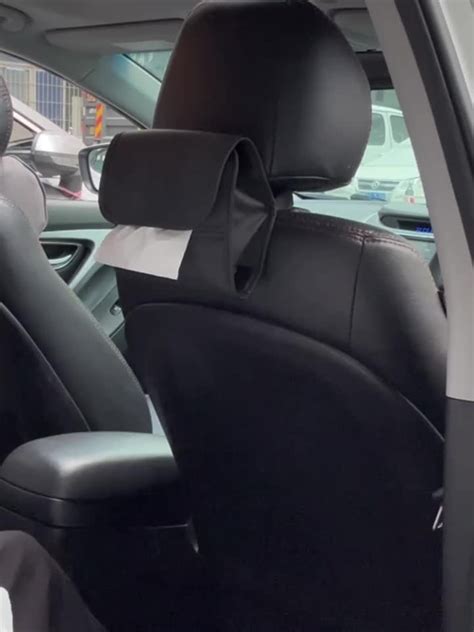 Tissue Box For The Car Can Install On The Armrest Box Or Seat Backrest