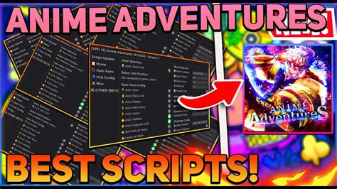 Upd Anime Adventures Script Gui Hack Auto Farm Auto Summon