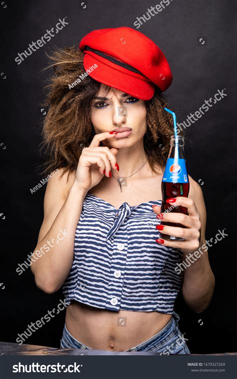 Emotional Portrait Girl Red Cap Girl Stock Photo 1679327269 Shutterstock