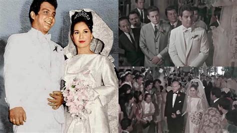 Susan Roces And Fernando Poe Jr Wedding In 1968 PEP Ph