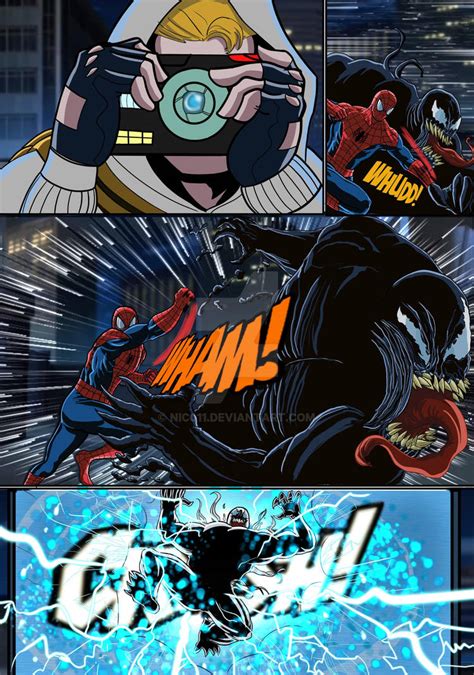 ultimate cartoon Spider-man vs Venom by nic011 on DeviantArt