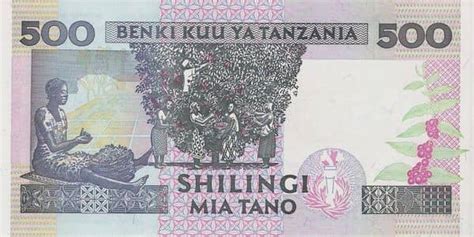 Billete 500 Shillings Tanzania Foronum