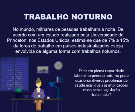 Jornada De Trabalho Noturno Entenda Como Funciona E Veja As Regras My