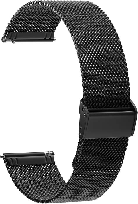 Aidormax Bracelet De Montre Mm En Acier Inoxydable Maille