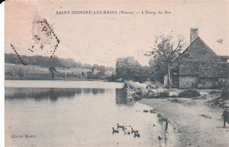 Photos et carte postales anciennes de Saint Honoré les Bains Mairie