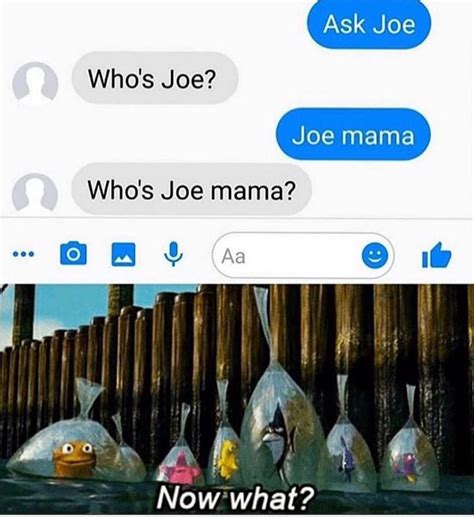 The joe mama meme is dead : r/ComedyCemetery