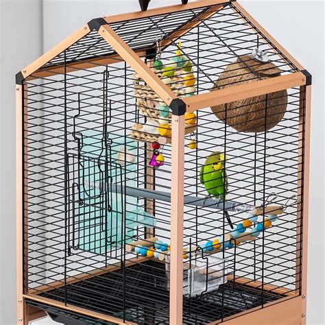 Luxury Portable Bird Cages For Budgies Canaries And Small Birds