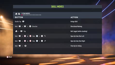 FIFA 22 Skill Moves For PS5 - An Official EA Site