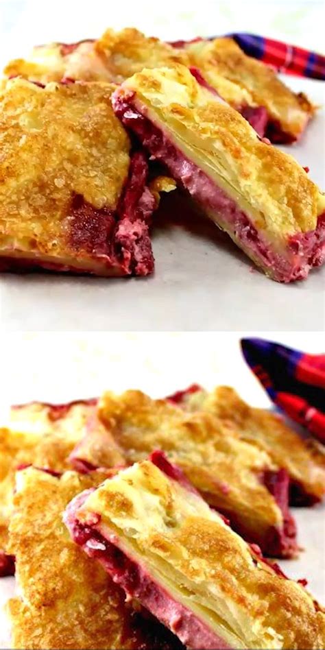 Strawberry Crescent Roll Cheesecake Bars Video Crescent Roll