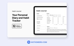 Best Notion Journal Templates Notioniers