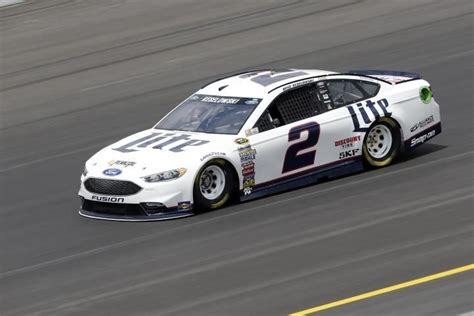 Brad Keselowski 2 Miller Lite Car Nascar Racing Nascar Race Cars Nascar