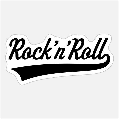 Stickers rock n roll à acheter en ligne Spreadshirt