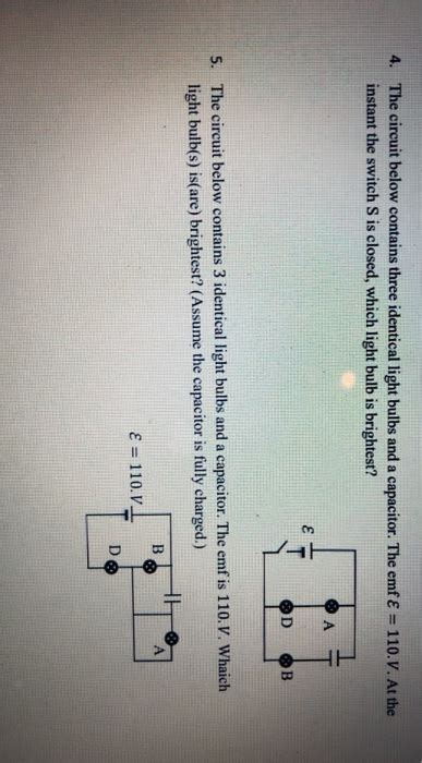 Solved The Circuit Below Contains Three Identical Light Chegg