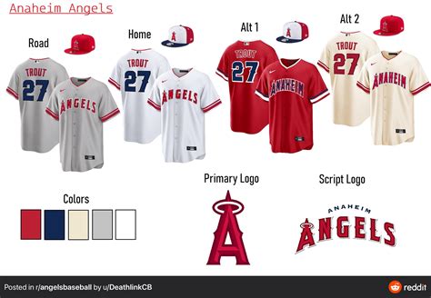 Anaheim Angels Rebrand Concept I Made Rangelsbaseball