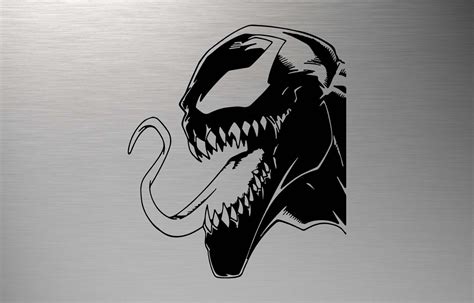 Venom Silhouette Svg