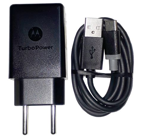 Carregador Motorola Turbo Tipo C W Original Turbo Power R Em