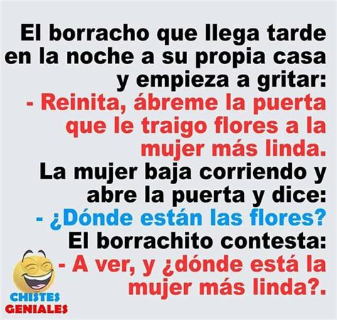 Jajajajaja Un Poco De Buen Humor Chistes Borrachos Chistes