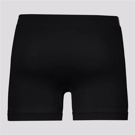 Kit De Cuecas Boxer Selene Seamless Preta E Bord Futfanatics