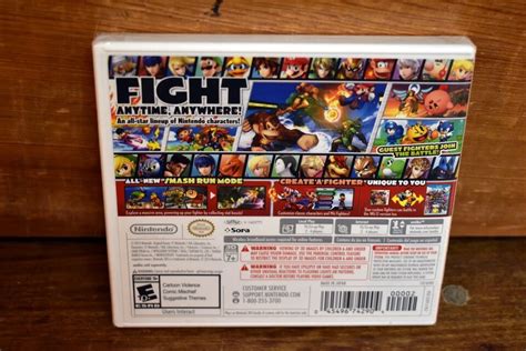 Super Smash Bros Nintendo 3ds New Sealed 45496742904 Ebay