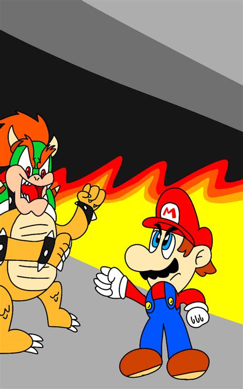 Mario Vs Bowser By 0418cristain On Deviantart