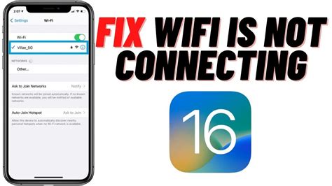 How To Fix Wifi Is Not Connecting After Ios Update Youtube