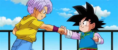 ¿gotenks Y Trunks Ya Envejecerán En Dbs Super Hero