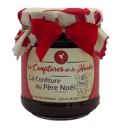 Confiture du Père Noel Quetsche d Alsace Epices Noel 220gr