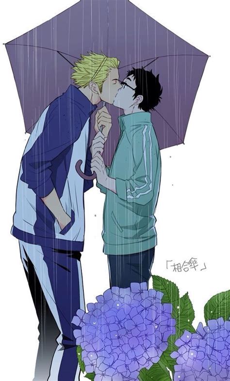 Kissing In The Rain Haikyuu Kageyama Manga Haikyuu Haikyuu Fanart