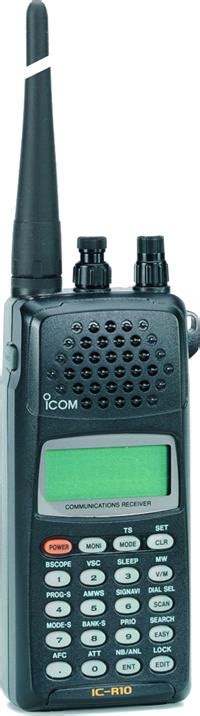 IC R10 Handheld Receiver Scanner Icom UK