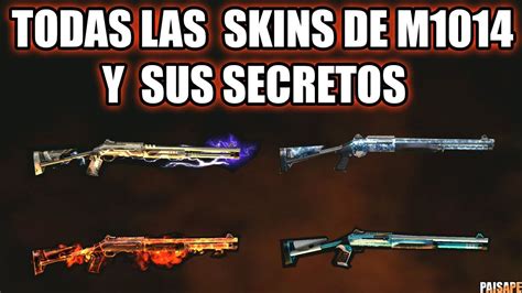 Todas Las Skins De M Y Sus Habilidades Ocultas Free Fire Youtube